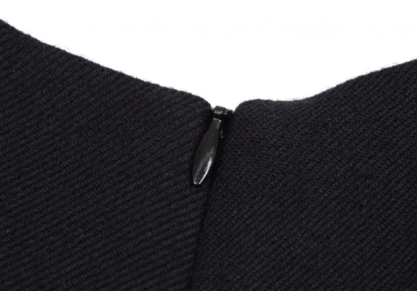 マディソンブルーMADISONBLUE ウールノースリーブワンピース 黒XS K-113740_014
