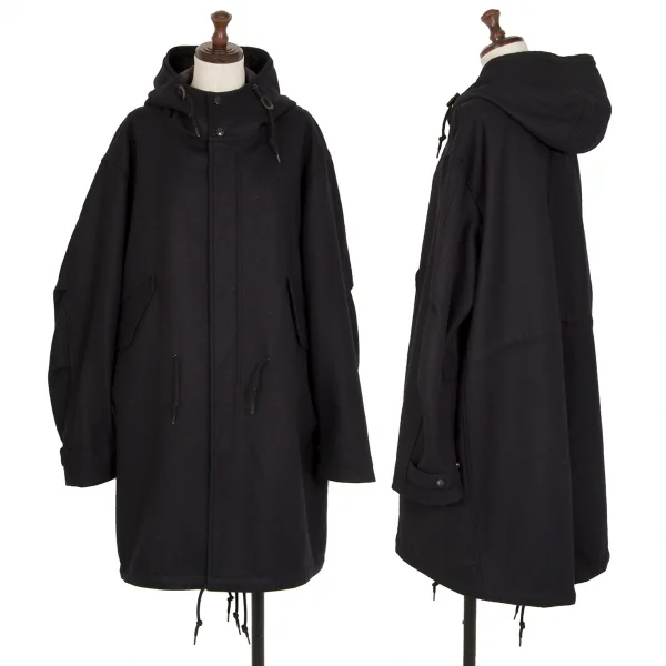 シップス エクスクルーシブ バイ キャプテンサンシャインSHIPS Exclusive by KAPTAIN SUNSHINE 別注スーパー100’SウールM-51モッズコート 紺36 K-113742_001