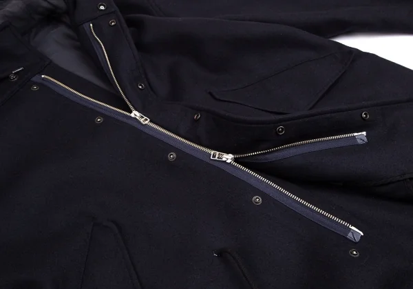 シップス エクスクルーシブ バイ キャプテンサンシャインSHIPS Exclusive by KAPTAIN SUNSHINE 別注スーパー100’SウールM-51モッズコート 紺36 K-113742_015