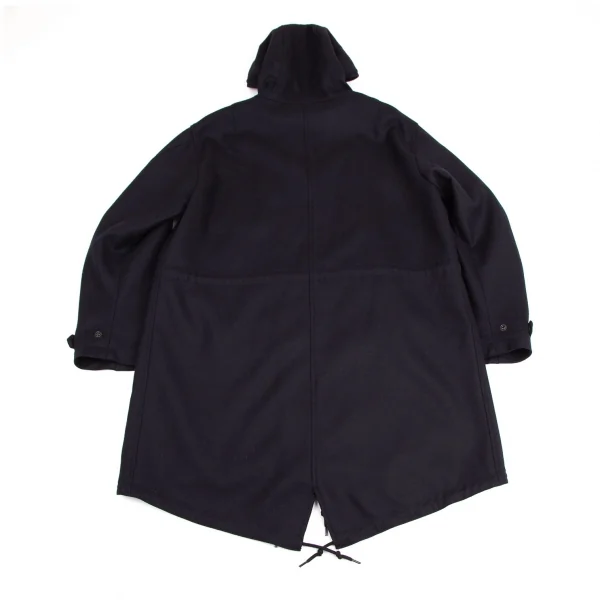 シップス エクスクルーシブ バイ キャプテンサンシャインSHIPS Exclusive by KAPTAIN SUNSHINE 別注スーパー100’SウールM-51モッズコート 紺36 K-113742_017