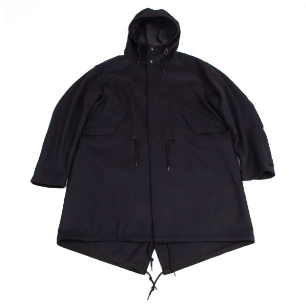 シップス エクスクルーシブ バイ キャプテンサンシャインSHIPS Exclusive by KAPTAIN SUNSHINE 別注スーパー100’SウールM-51モッズコート 紺36 K-113742_002