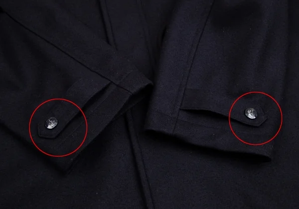 シップス エクスクルーシブ バイ キャプテンサンシャインSHIPS Exclusive by KAPTAIN SUNSHINE 別注スーパー100’SウールM-51モッズコート 紺36 K-113742_008