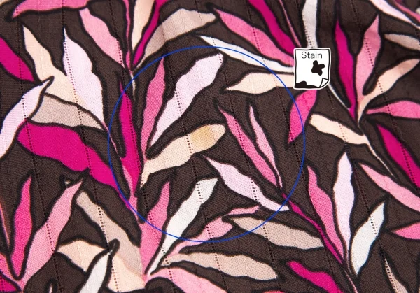 MARNI Gather Waist Botanical Print Tops K-113747_008