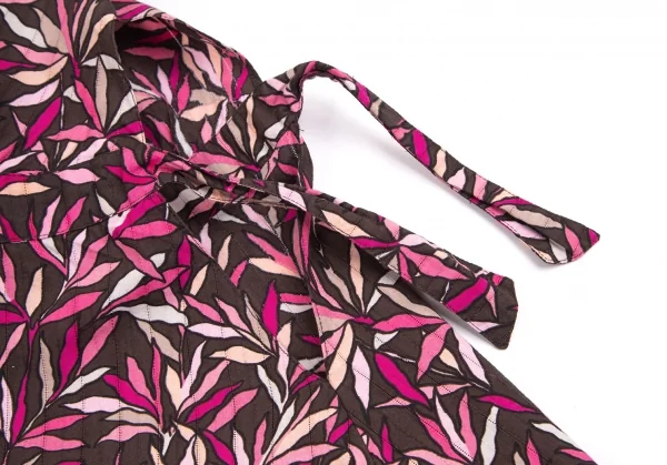 MARNI Gather Waist Botanical Print Tops K-113747_009