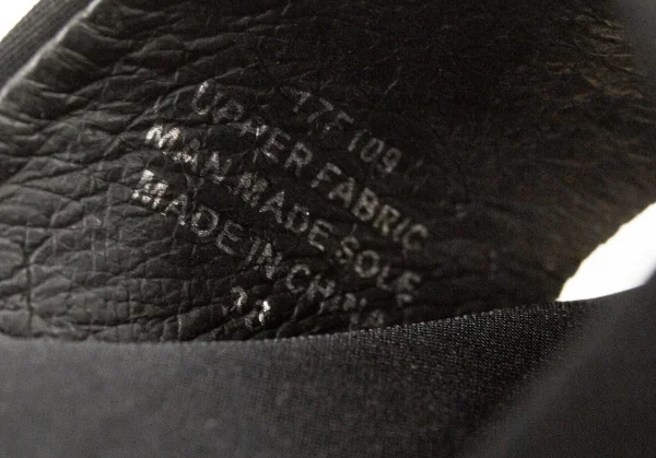 ジェフリーキャンベルJeffrey Campbell スニーカーソールドッキングプラットフォームサンダル 黒ベージュ白38(24cm位) K-113758_012