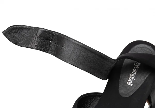 ジェフリーキャンベルJeffrey Campbell スニーカーソールドッキングプラットフォームサンダル 黒ベージュ白38(24cm位) K-113758_009