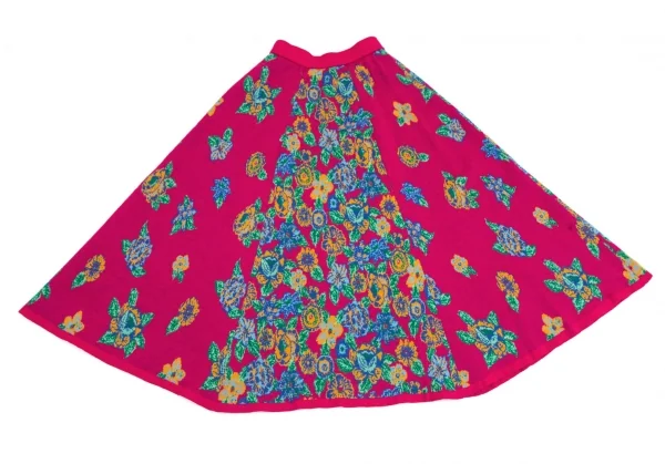 ケンゾーKENZO サイケデリックフラワージャガードニットセットアップ ピンクマルチM K-113767_018