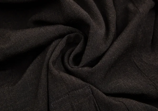 ローブドシャンブル コムデギャルソンrobe de chambre COMME des GARCONS 染めレーヨンウールモーニングジャケット 黒こげ茶M位 K-113791_014