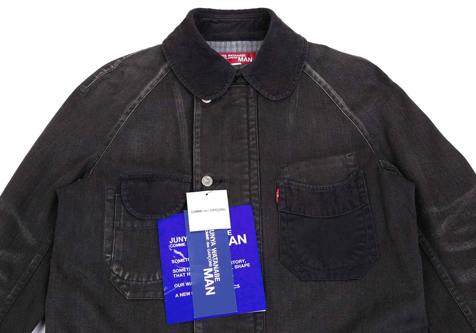 JUNYA WATANABE MAN x Levi's Corduroy Switching Coat Black S