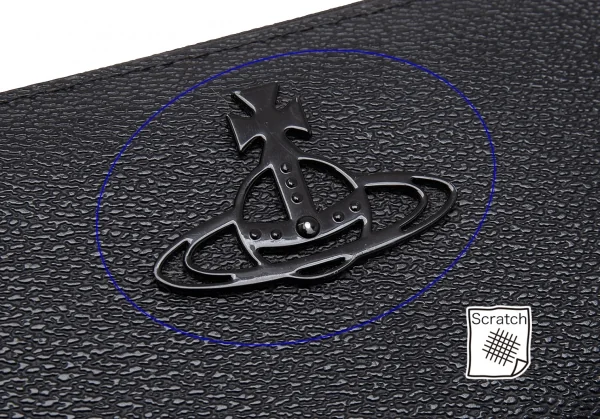 ヴィヴィアンウエストウッドVivienne Westwood ANNIE オーブラウンドジップ長財布 黒 K-113864_009