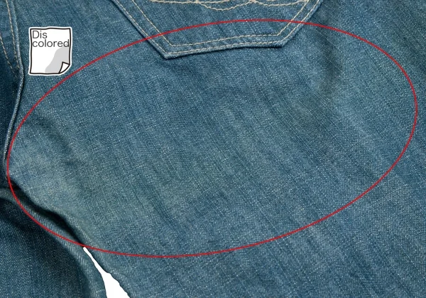 ヴィヴィアンウエストウッド レッドレーベルVivienne Westwood Red Label オーブ刺繍デニムパンツ 青3 K-113871_014
