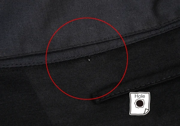 ジャンポールゴルチエJean Paul GAULTIER 襟異素材切替スキッパーカットソー 黒48 K-113878_013