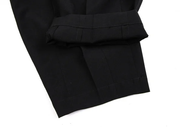 トリココムデギャルソンtricot COMME des GARCONSウールツータックパンツ 黒M K-113891_008