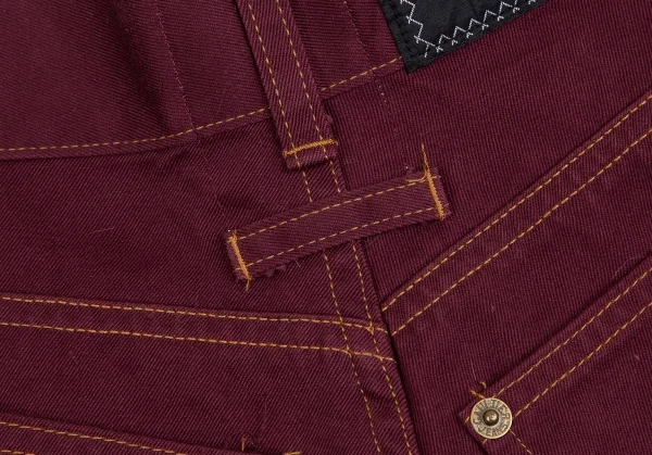 ゴルチエジーンズGAULTIER JEAN'S カーゴポケットショートパンツ 紫40 K-113895_013