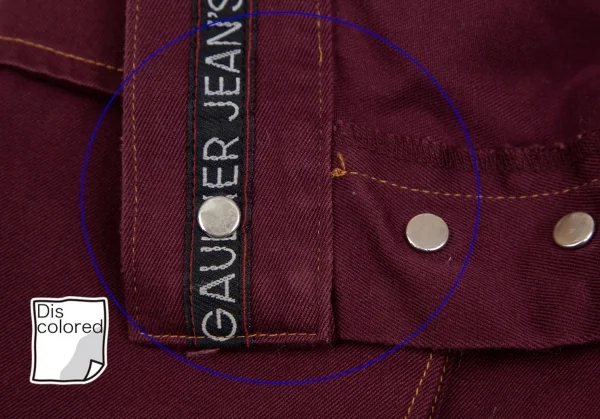 ゴルチエジーンズGAULTIER JEAN'S カーゴポケットショートパンツ 紫40 K-113895_006