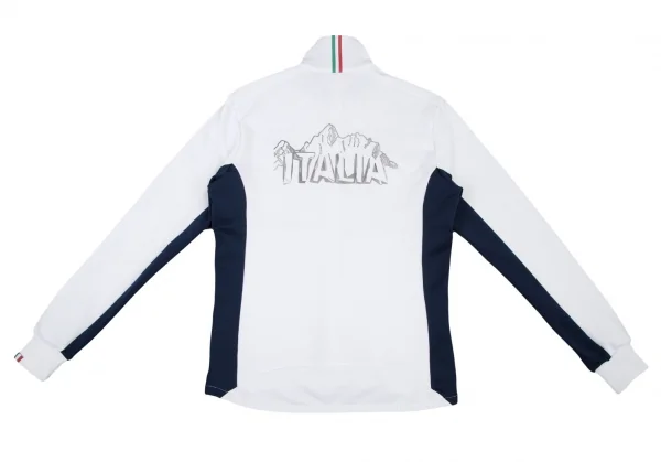 エンポリオ アルマーニ エアセッテEMPORIO ARMANI EA7 プリントトラックジャケット 白紺M K-113941_015