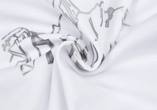 エンポリオ アルマーニ エアセッテEMPORIO ARMANI EA7 プリントトラックジャケット 白紺M K-113941_018