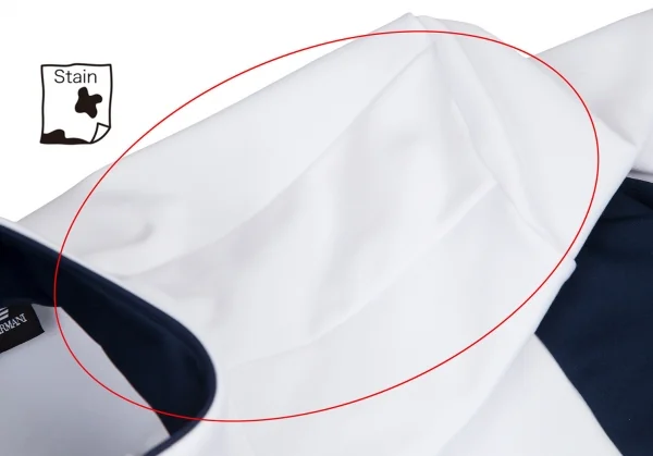 エンポリオ アルマーニ エアセッテEMPORIO ARMANI EA7 プリントトラックジャケット 白紺M K-113941_007