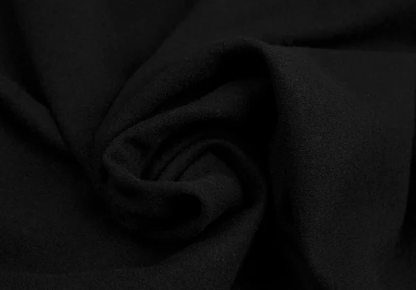 リミフゥLIMI feu ギャザーワイドカラーウールジップコート 黒S K-113952_013