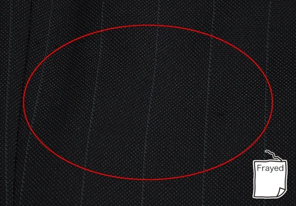 アルマーニコレツィオーニARMANI COLLEZIONI シャドーストライプ2Bウールシルクジャケット 黒50 K-113981_016