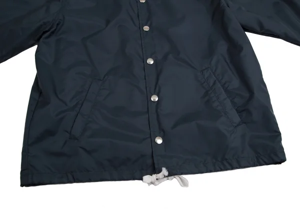 コムデギャルソン ガールCOMME des GARCONS GIR バックロゴプリントコーチジャケット 紺L K-113992_010