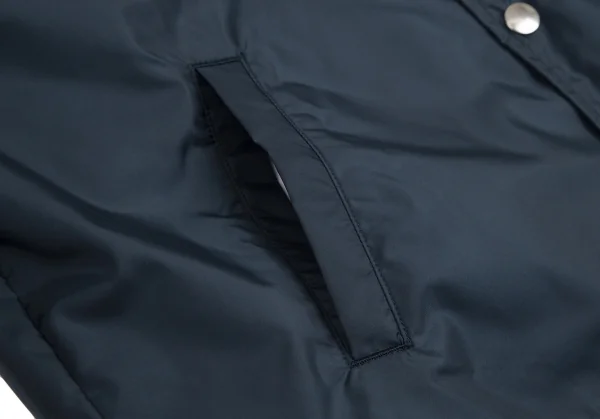 コムデギャルソン ガールCOMME des GARCONS GIR バックロゴプリントコーチジャケット 紺L K-113992_011