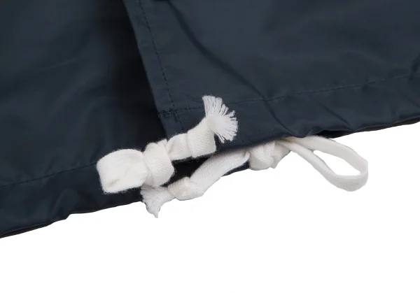 コムデギャルソン ガールCOMME des GARCONS GIR バックロゴプリントコーチジャケット 紺L K-113992_012