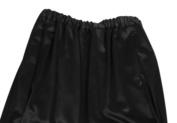 コムデギャルソンCOMME des GARCONS サテンビッグリボンペンギンサルエルパンツ 黒S K-113997_002