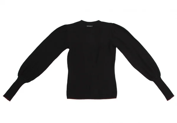 ディーアンドジーD&G ロングリブニットカーディガン 黒XS K-114000_010