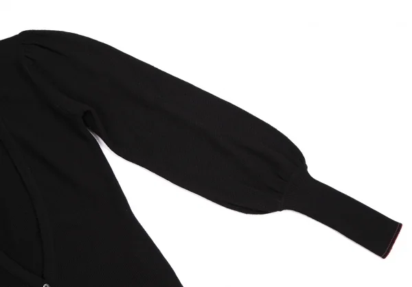 ディーアンドジーD&G ロングリブニットカーディガン 黒XS K-114000_005