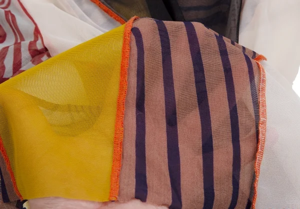 ジャンポールゴルチエ ファムJean Paul GAULTIER FEMME プリント切替パワーネットカットソー マルチ40 K-114040_017