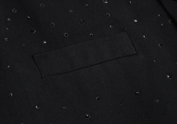 ジャンポールゴルチエ オムJean Paul GAULTIER HOMME ビジュー装飾ニット切替ジレベスト 黒50 K-114052_007