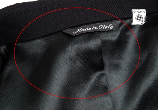 ジャンポールゴルチエ オムJean Paul GAULTIER HOMME ビジュー装飾スリーピースセットアップ 黒50/50/52 K-114054_006