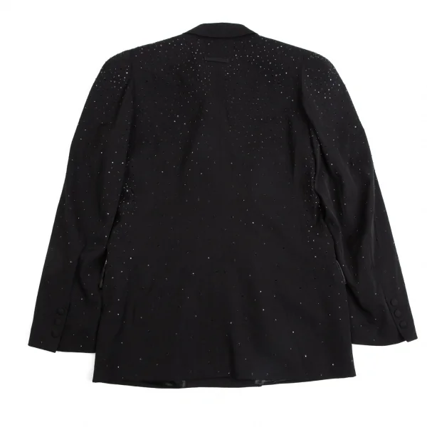 ジャンポールゴルチエ オムJean Paul GAULTIER HOMME ビジュー装飾スリーピースセットアップ 黒50/50/52 K-114054_007