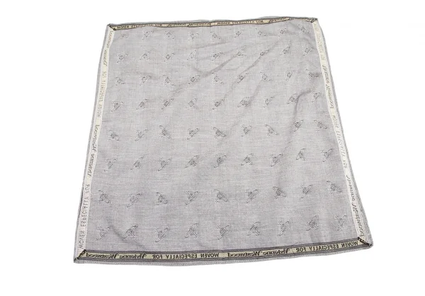 ヴィヴィアンウエストウッドVivienne Westwood オーブ柄ハンカチ グレー K-114091_003