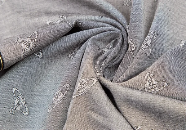 ヴィヴィアンウエストウッドVivienne Westwood オーブ柄ハンカチ グレー K-114091_004