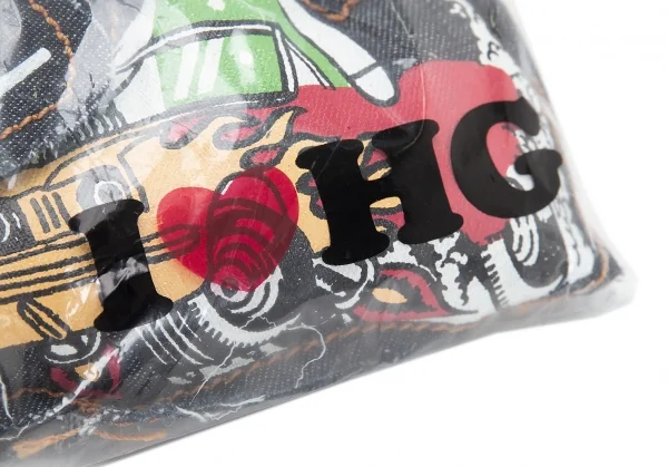 HYSTERIC GLAMOUR プリントデニムソフトトイ インディゴ K-114113_004