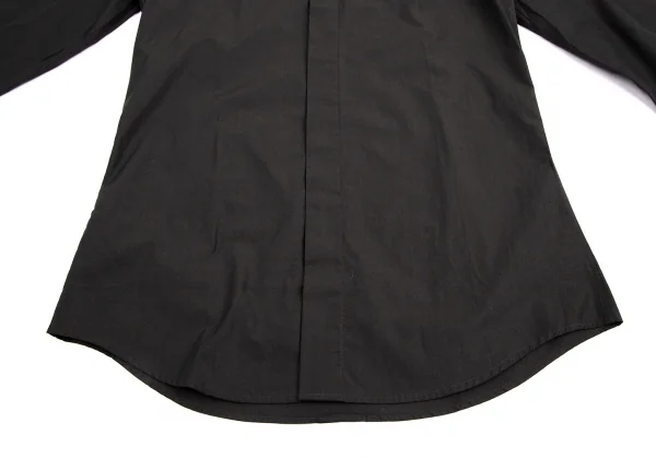 ドルチェ&ガッバーナDOLCE&GABBANA コットンスリムフィットシャツ 墨黒39 K-114124_008