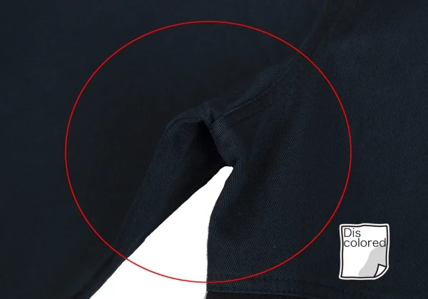 ドルチェ&ガッバーナDOLCE&GABBANA 裾スウェット切替セーラーカラージップアップジャケット 黒紺48 K-114126_004