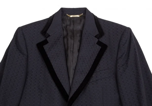 DOLCE & GABBANA Velor Piping Jacquard Jacket K-114131_002