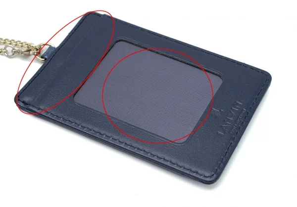 ランバンコレクションLANVIN collection チェーン付きカードケース 青 K-114138_005