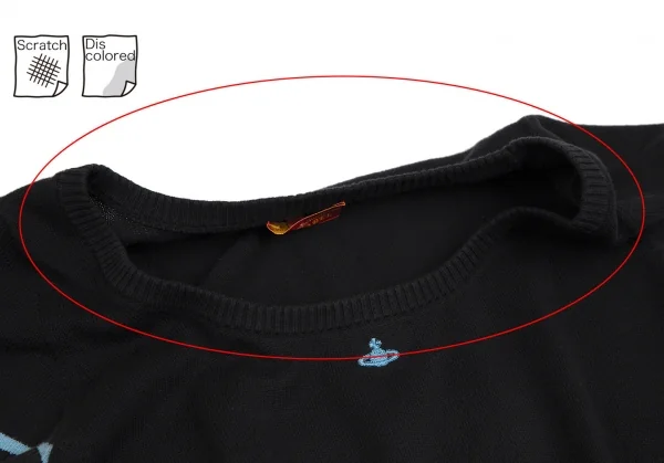 Vivienne Westwood Red Label Orb Embroidery Knit Sweater K-114149_004