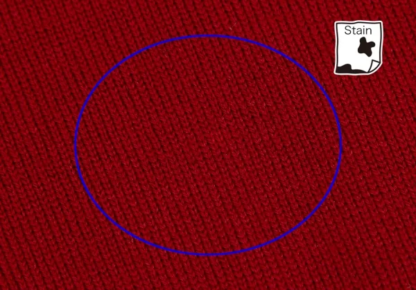 ヴィヴィアンウエストウッド レッドレーベルVivienne Westwood Red Label ウールオーブワンポイント刺繍タートルネックニットセーター 赤S K-114151_013