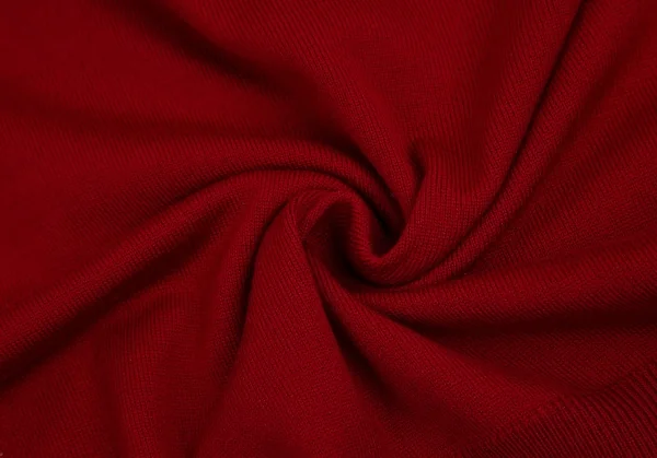 ヴィヴィアンウエストウッド レッドレーベルVivienne Westwood Red Label ウールオーブワンポイント刺繍タートルネックニットセーター 赤S K-114151_017