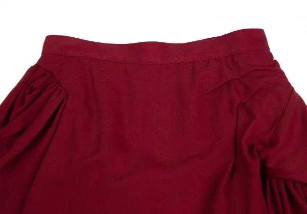ヴィヴィアンウエストウッド レッドレーベルVivienne Westwood Red Label ギャザー切替変形スカート ワイン2 K-114156_005