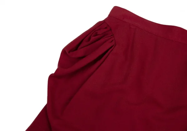 ヴィヴィアンウエストウッド レッドレーベルVivienne Westwood Red Label ギャザー切替変形スカート ワイン2 K-114156_007