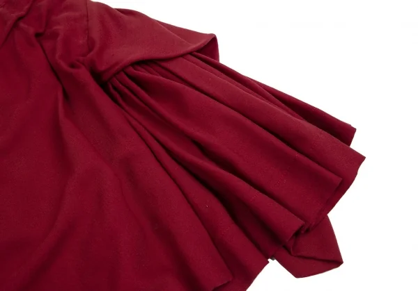 ヴィヴィアンウエストウッド レッドレーベルVivienne Westwood Red Label ギャザー切替変形スカート ワイン2 K-114156_009