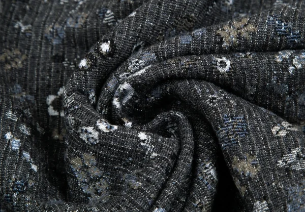 ヨーガンレール ババグーリJURGEN LEHL Babaghuri コットン小花ジャガードチュニック グレーM K-114175_011