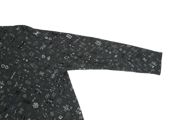 ヨーガンレール ババグーリJURGEN LEHL Babaghuri コットン小花ジャガードチュニック グレーM K-114175_004