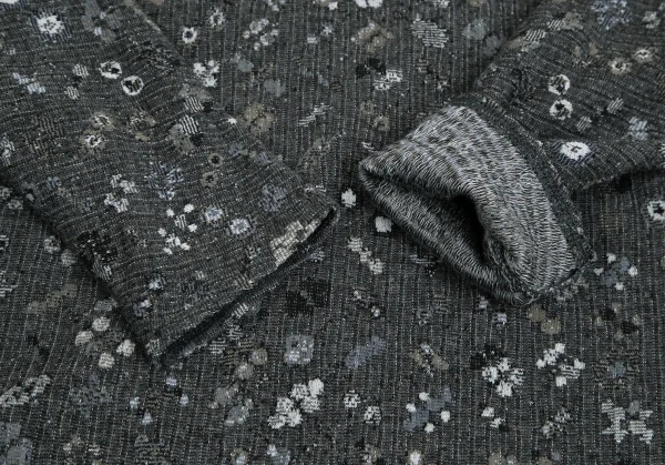 ヨーガンレール ババグーリJURGEN LEHL Babaghuri コットン小花ジャガードチュニック グレーM K-114175_005